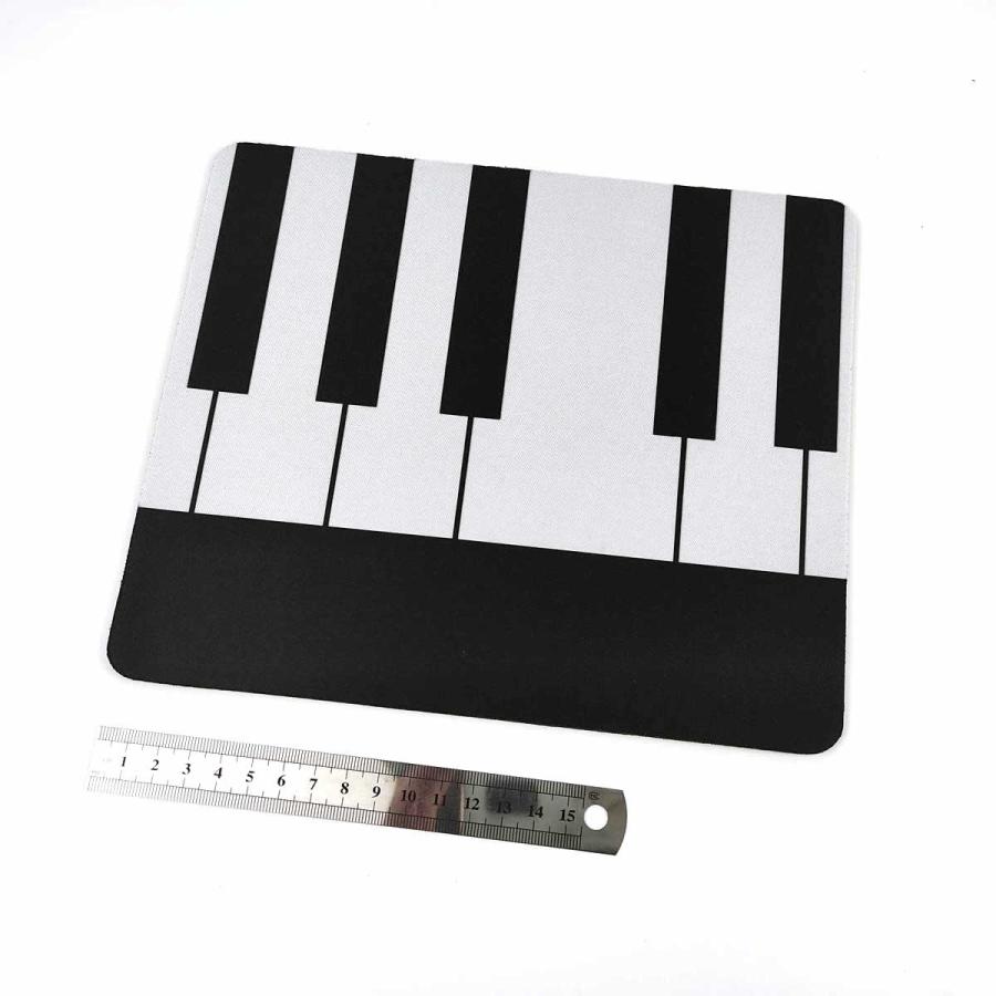 ピアノ鍵盤 マウスパッド 角型 のだめ 24.9cmX18.9cmX0.5cm かわいい