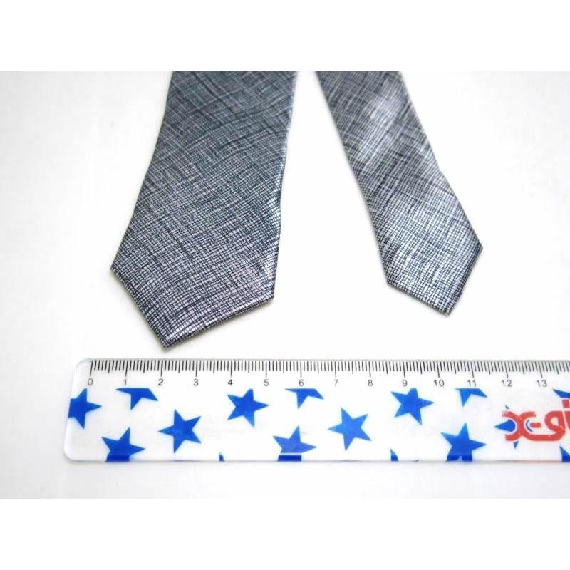 ナロータイ 細ネクタイ グレー系 DM便送料無料 : まるともストア