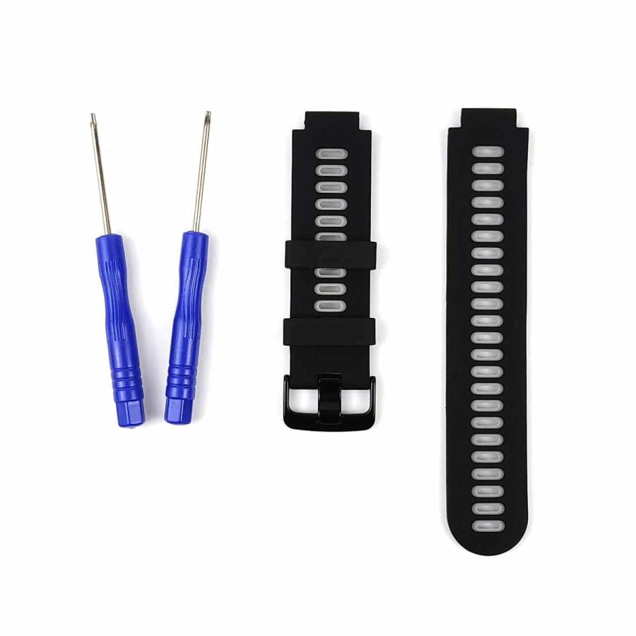 GARMIN ガーミン 交換用ベルト シリコン ストラップ ブラック 220 230