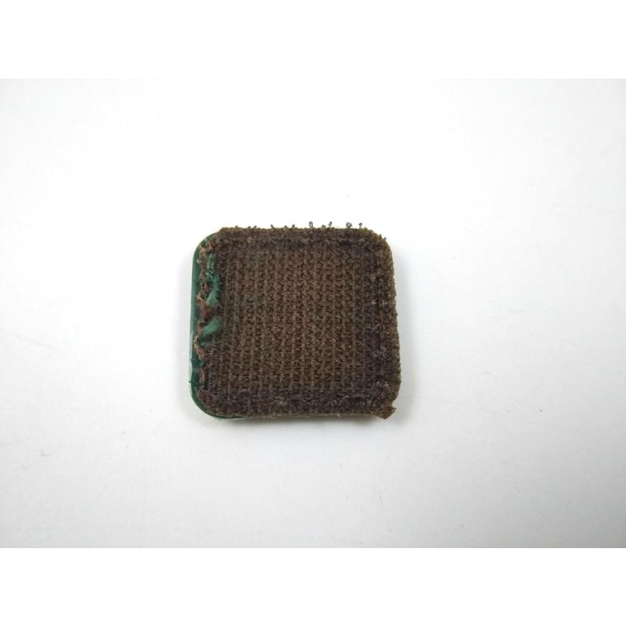 スカル PVC ミリタリー用パッチ ミニワッペン ベルクロ 全2色 2.5cmx2