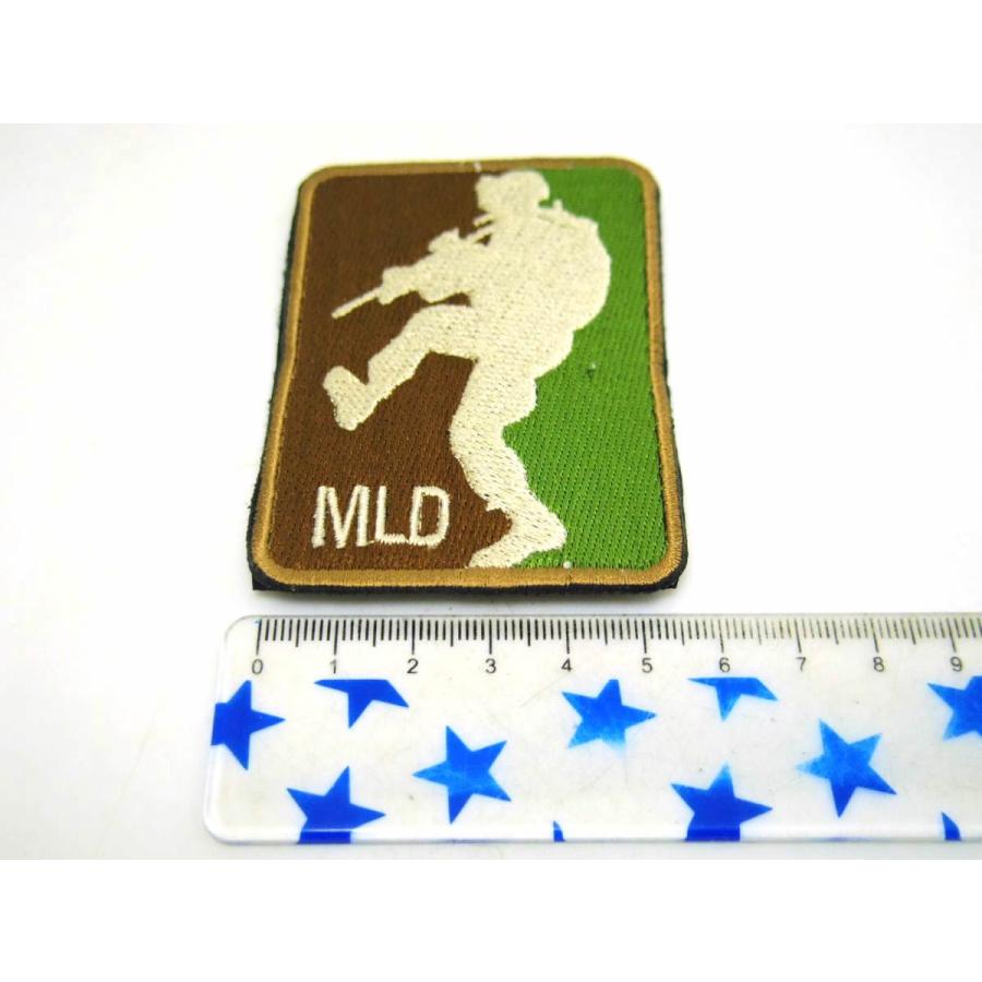 MLD スナイパー パッチ ワッペン ミリタリー 全4色 送料無料 : まる