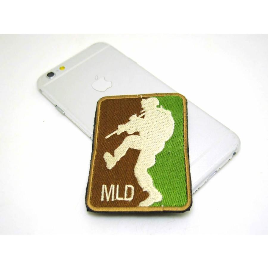 MLD スナイパー パッチ ワッペン ミリタリー 全4色 送料無料 : まる