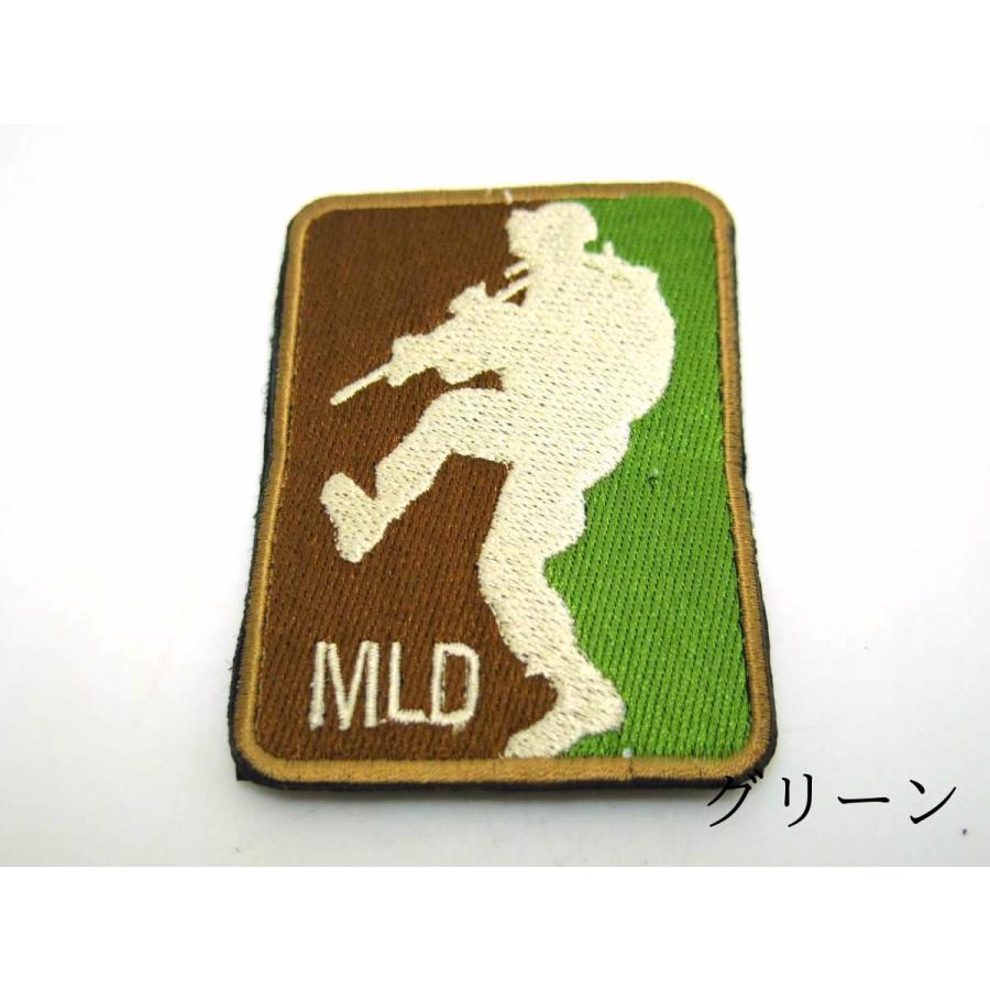 MLD スナイパー パッチ ワッペン ミリタリー 全4色 送料無料 : まる