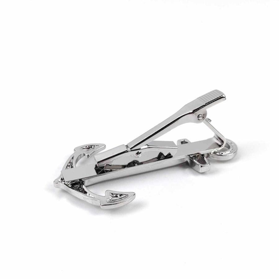 ネクタイピン カジュアル シルバー カラー パーティー 面白 全7種類 Y4