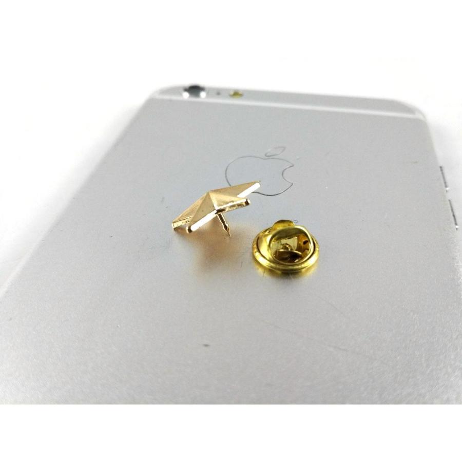 星 五角形 ピンバッジ ピンズ スター 全2色 Y2位 おしゃれ 留め