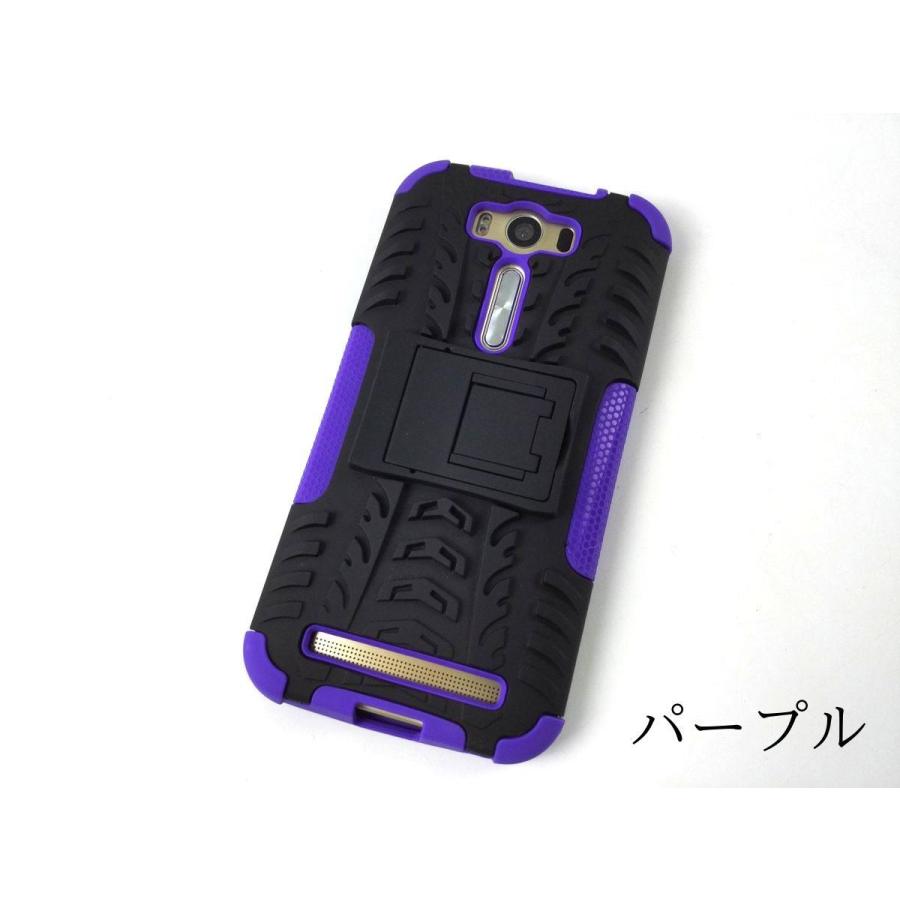 ZenFone 2 Laser ZE500KL スタンド カバー 耐衝撃ケース 全8色