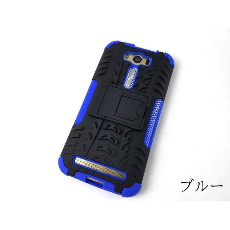ZenFone 2 Laser ZE500KL スタンド カバー 耐衝撃ケース 全8色