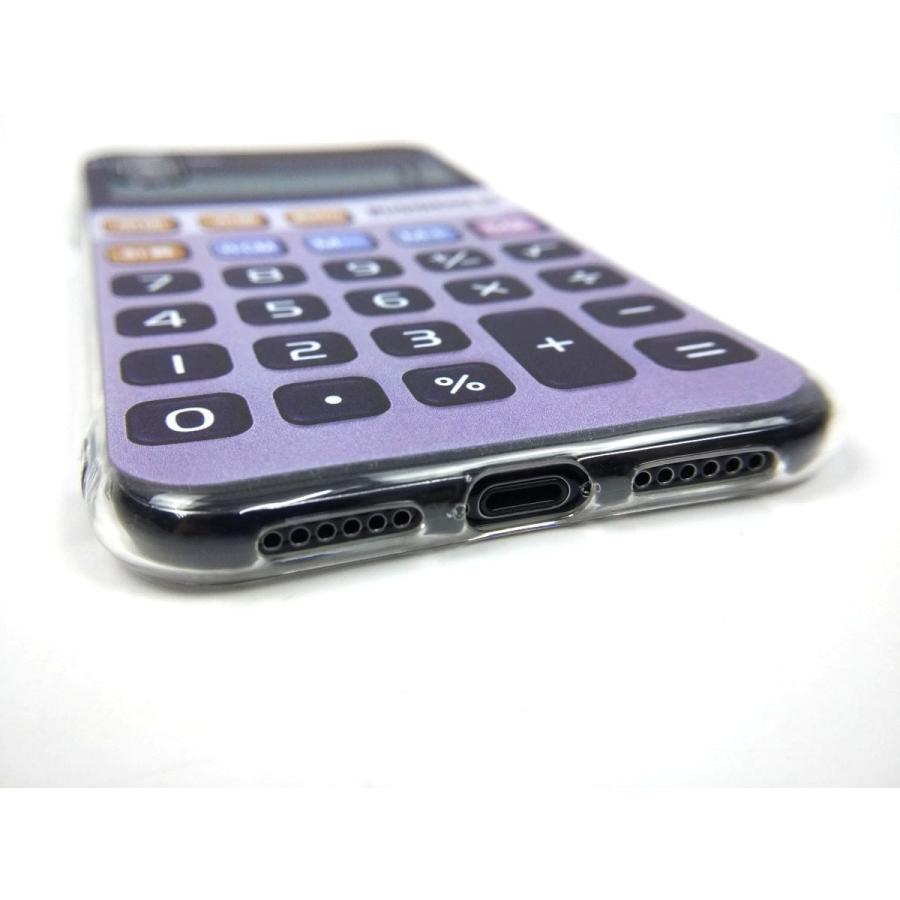 iPhone X、7/8、7Plus/8Plus用 計算機 関数電卓 面白携帯カバー ソフト