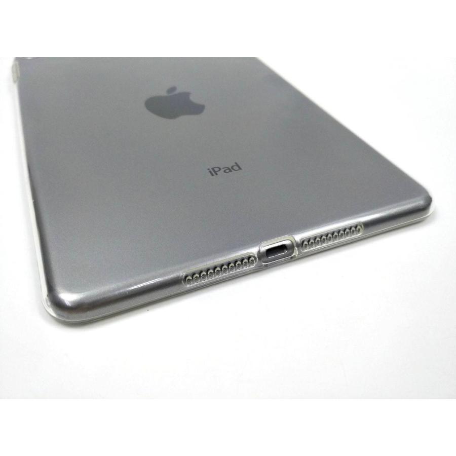 iPad mini 5用 第5世代 カバー ソフトケース 薄型 全2色 透明 TPU アイ