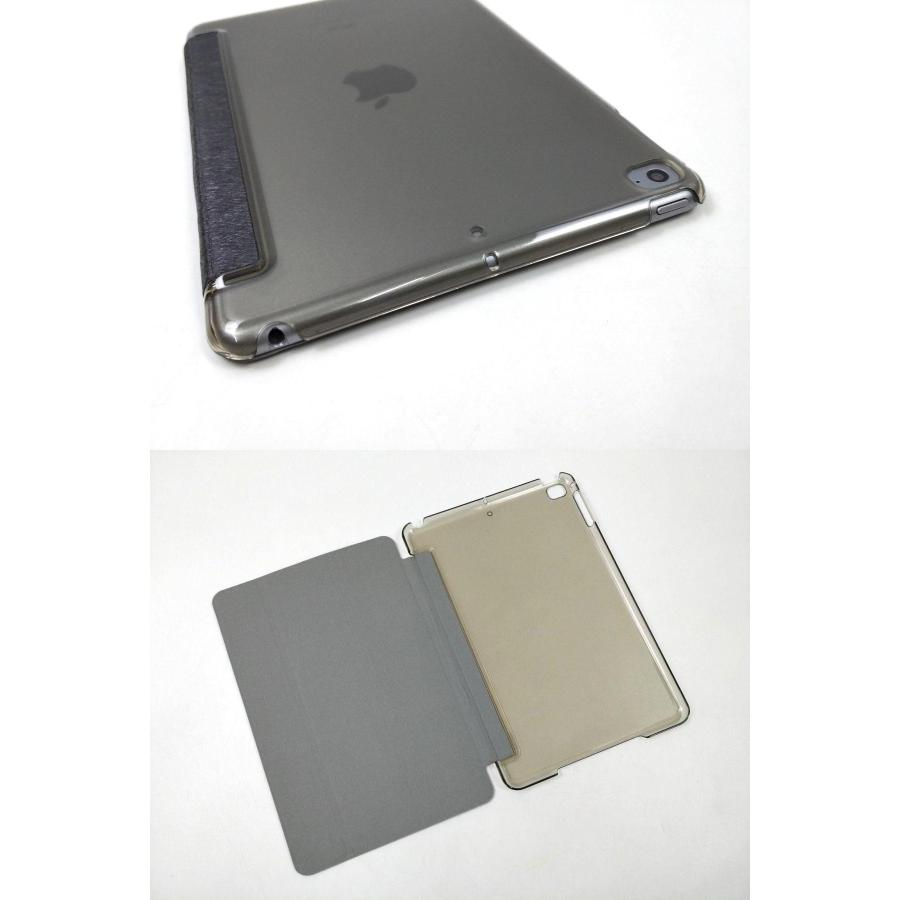 爆買 iPad mini 4用 カバー PUレザー ハードケース 薄型 三つ折り