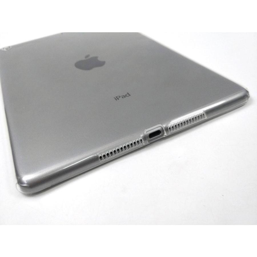 iPad 9.7 2017用 第5世代 カバー ソフト ケース 薄型 クリア ブラック
