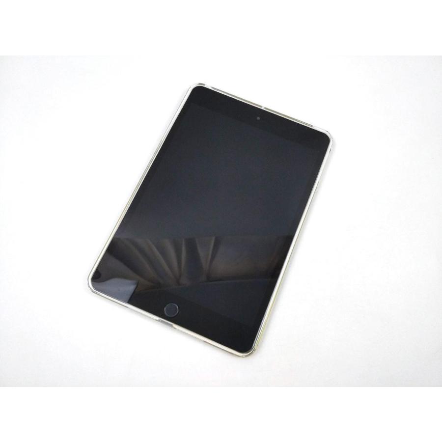 iPad mini 4用 カバー ソフトケース 背面 薄型 TPU クリア/ブラック 送料無料｜marutomostore｜04