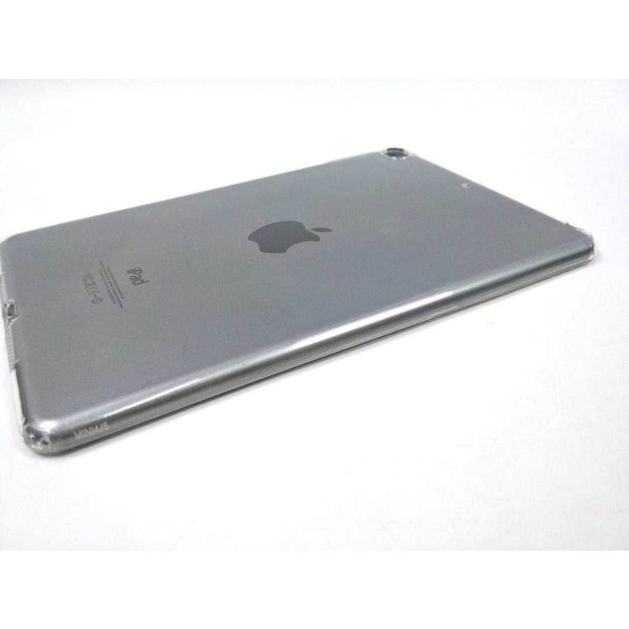 iPad mini 4用 カバー ソフトケース 背面 薄型 TPU クリア/ブラック 送料無料｜marutomostore｜05