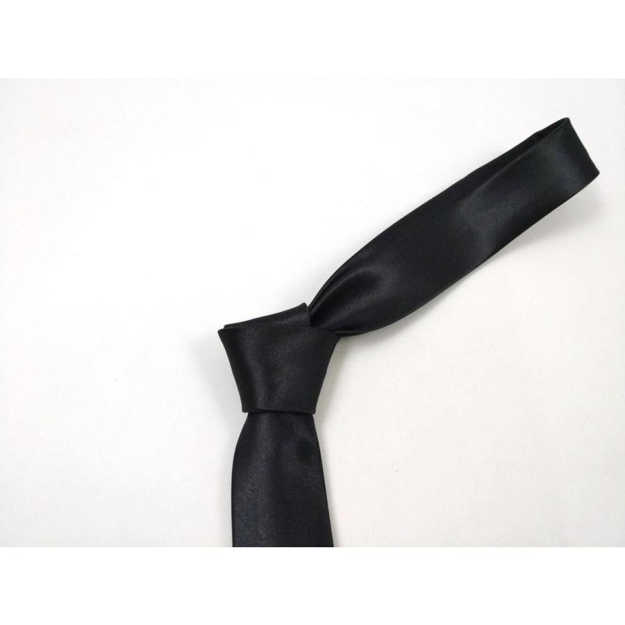 ナロータイ 剣先タイプ 細ネクタイ 4〜5cm 全2色 極細 シンプル