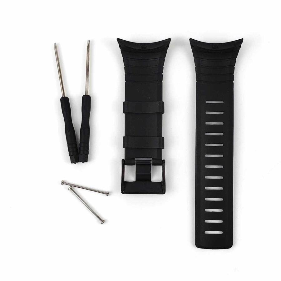 SUUNTO Core 交換ベルト ソフト ラバー ストラップ シリコン スント