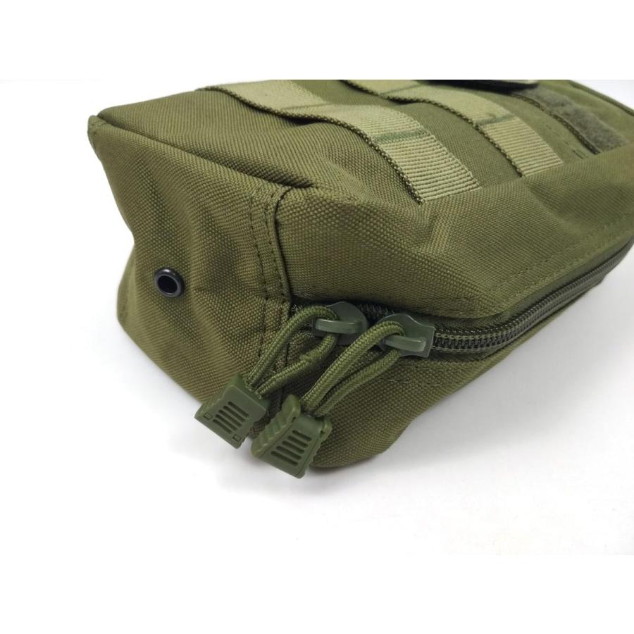 医療ミリタリーポーチ ベルクロ タクティカル サバゲー 14.5