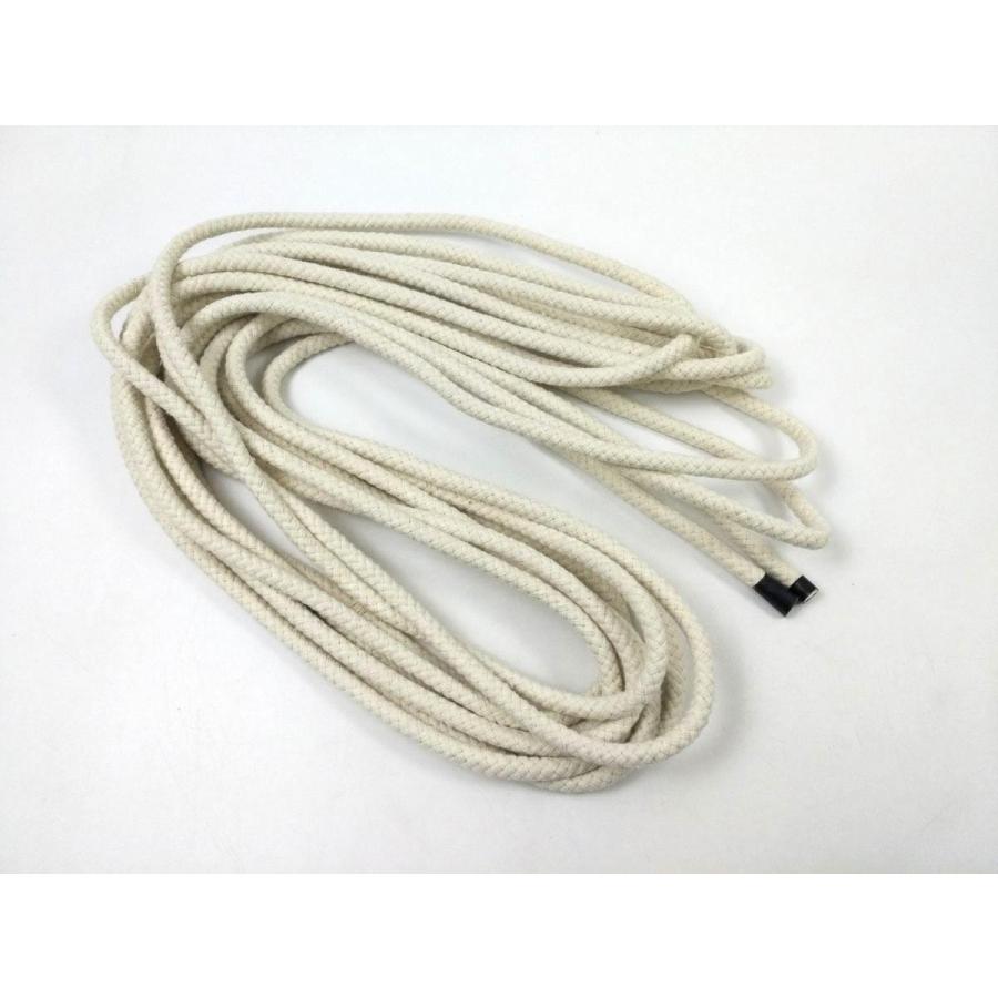 古道具 ロープ　直径10cm 大 SMロープ 綿ロープ 10m 直径8mm ホワイト 白 SM縄 コスプレ 縄 ロープ