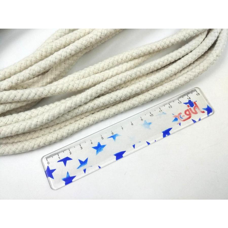 SMロープ 綿ロープ 10m 直径8mm ホワイト 白 SM縄 コスプレ 縄 ロープ