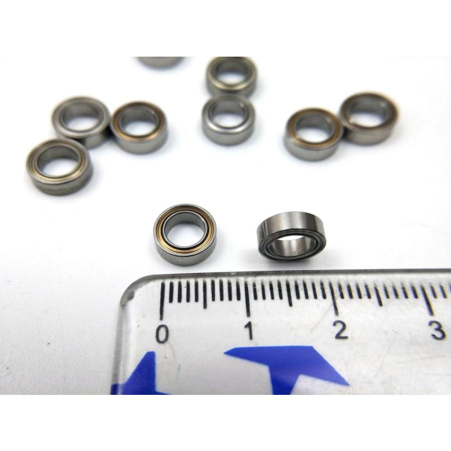 ベアリング 8×5×2.5 メタルシールド 10個セット MR85-ZZ NSK 互換品