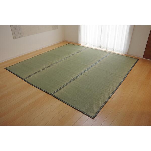 いいスタイル 日本製 い草上敷 本間8畳（382×382cm） 松 まつ カーペット、ラグ