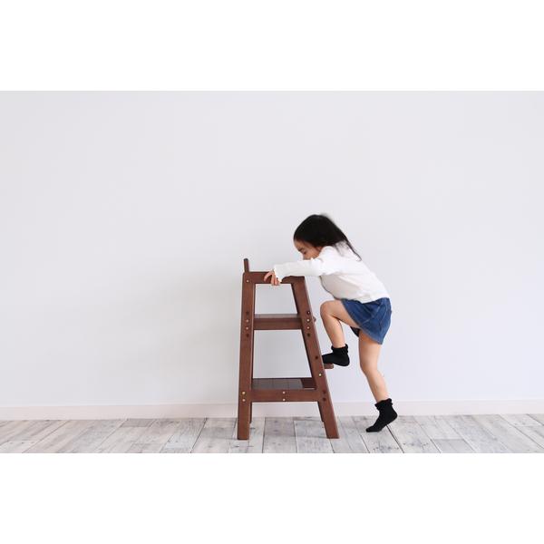 ベビーチェア ハイチェア 木製 高さ調節 Kids High Chair stair｜marutto-kagu｜15