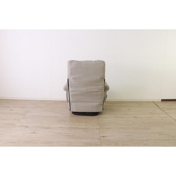 座椅子 ずっと座っていたい回転座椅子 ワイド アイボリー : 家具