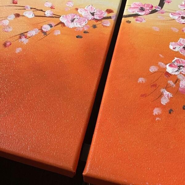 アートパネル SAKURA 60角 3枚組 初春の山桜 W180cm 絵画 和 アートパネル SAKURA 60角 3枚組 初春の山桜 W180cm 絵画 和