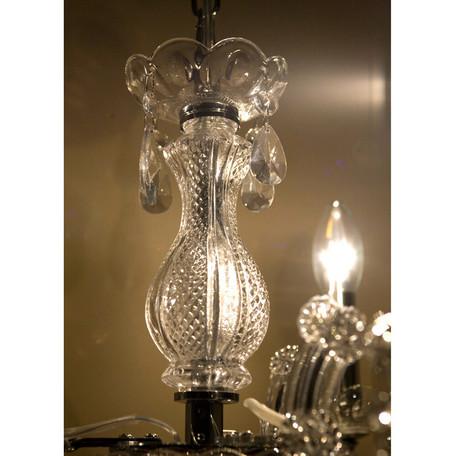 クリスタルガラスシャンデリア[Trinity クリア]【3灯】