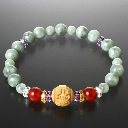 守護本尊 御利益ブレス 梵字 お守りカード付き : まるっとマーケット