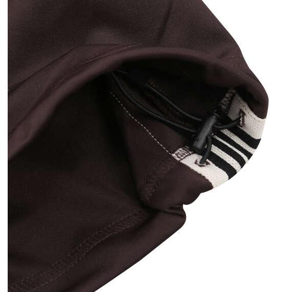 大きいサイズ YOIDORE 酒愛好家トラックパンツ 3L 4L 5L 6L ブラウン