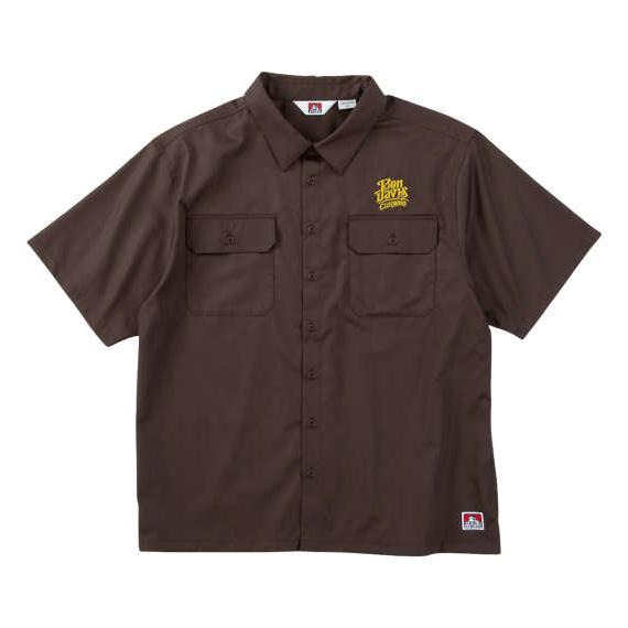 大きいサイズ BEN DAVIS エンブロイダリーワーク半袖シャツ 3L 4L 5L 6L MC752703-02757 ラッピング可 送料無料 即日発送 大きいサイズ BEN DAVIS エンブロイダリーワーク半袖シャツ 3L 4L 5L