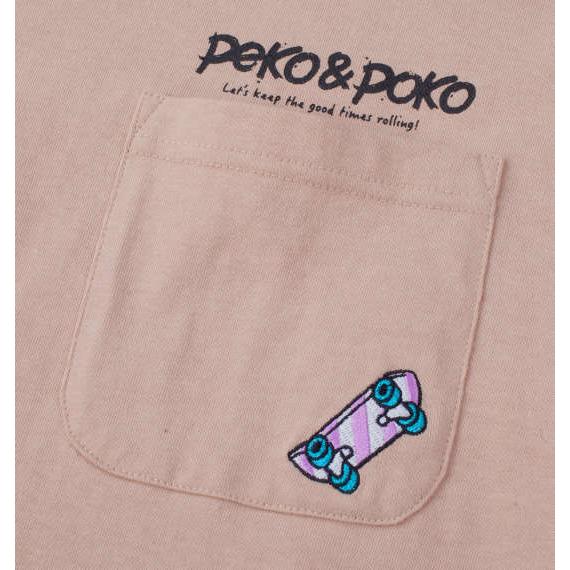大きいサイズ PeKo&PoKo 天竺ポケット付半袖Tシャツ 3L 4L 5L 6L 8L ラッピング可｜marutto-markets｜03