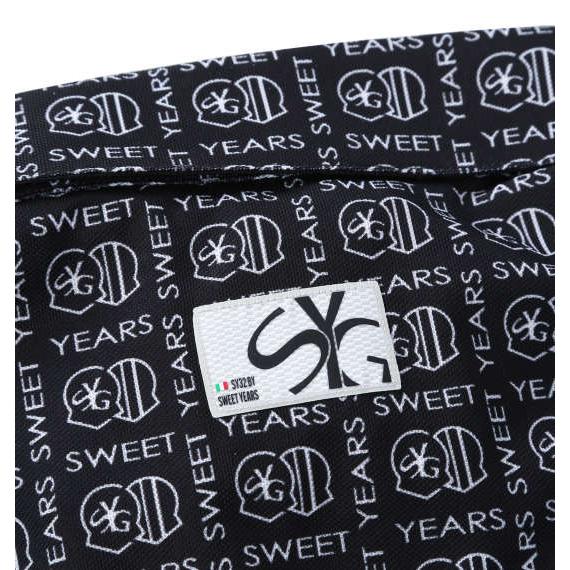 大きいサイズ SY32 by SWEET YEARS ボックスグラフィック鹿の子半袖