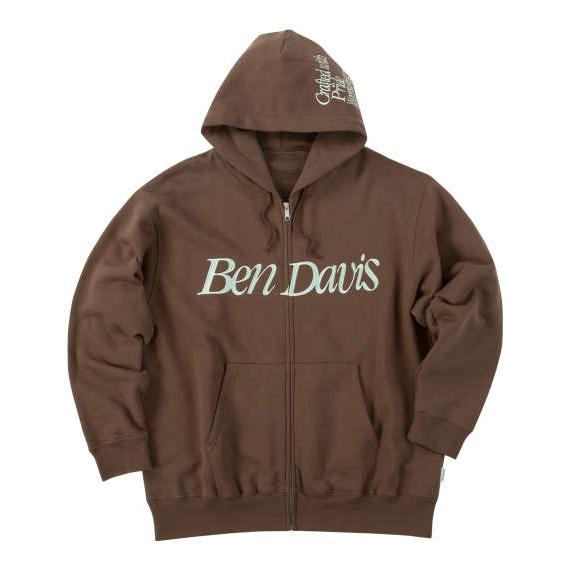 大きいサイズ BEN DAVIS スラントロゴフルジップパーカー 3L 4L 5L 6L ブラウン ラッピング可 送料無料 即日発送 大きいサイズ BEN DAVIS スラントロゴフルジップパーカー 3L 4L 5L 6L