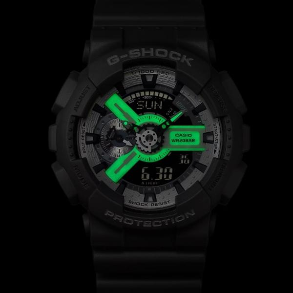 カシオ G SHOCK GA 110HD 8AJF 腕時計 メンズ グレー クオーツ アナログ 国内正規品 ラッピング可｜marutto-markets｜05