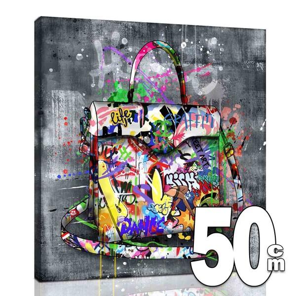 アートパネル ARTJOY Graphical BAG 50cm インテリア 壁掛け 絵 ポップアート オマージュ アート バッグ_7