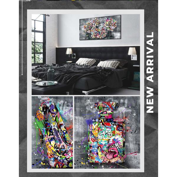 アートパネル ARTJOY Graphical Heel 50cm インテリア アート 壁掛け 絵 ポップアート ハイヒール 靴_5