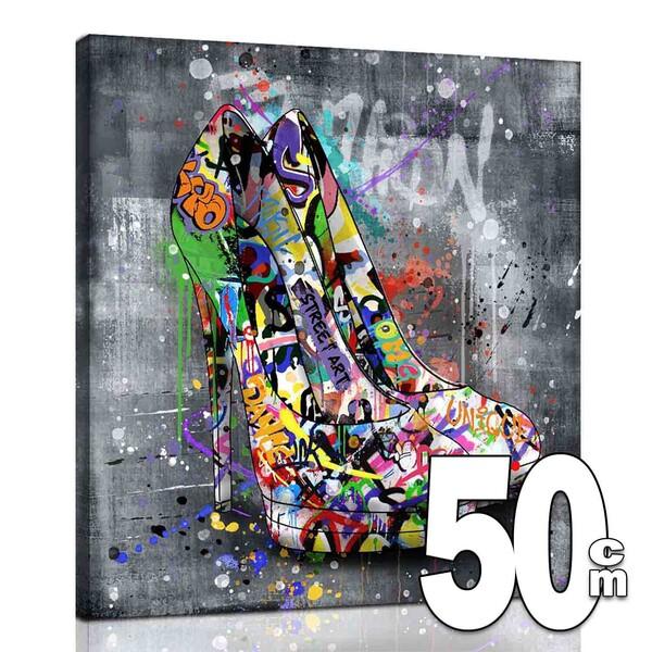 アートパネル ARTJOY Graphical Heel 50cm インテリア アート 壁掛け 絵 ポップアート ハイヒール 靴_7