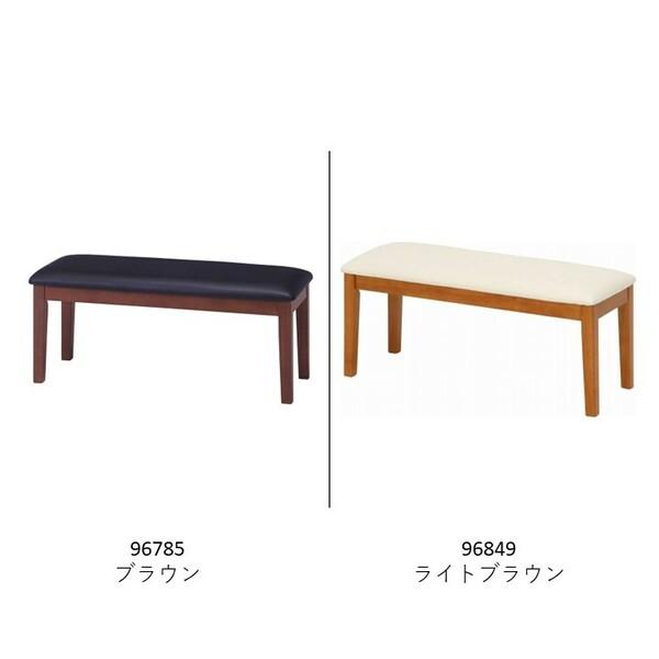 不二貿易（Fuji Boeki） ダイニングベンチ スノア 2色展開 : まるっと