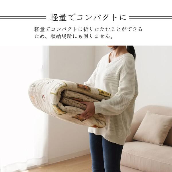 ラグ 約200×200cm ベージュ 洗える 軽い コンパクト ギャベ柄 ホットカーペット対応 柔らかい DXラーズ