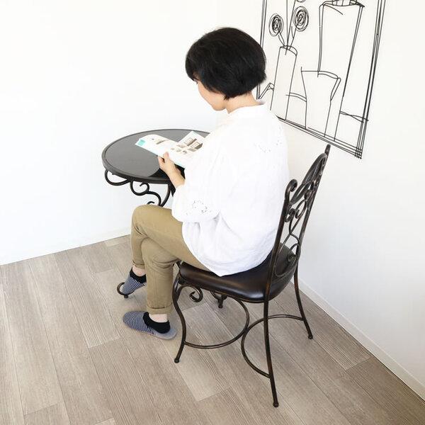 アンティーク調アイアンチェアー アンティーク調 アイアンチェアー ロングセラー商品 : まるっとくらし