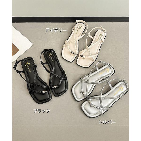 サムリングサンダル クロスストラップ夏靴 : まるっとくらしのお店