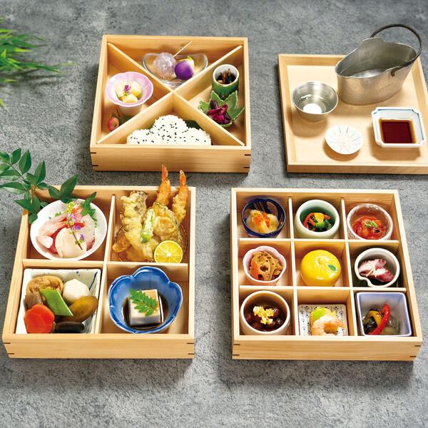 和食器 白木万能三段料理箱 : まるっとくらしのお店 - 通販 - Yahoo