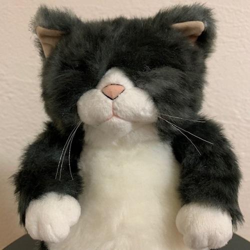 【個別販売商品002】カドリー 仔ねこ ぬいぐるみ ちびソメ（Chibisome） 灰トラ【ソメゴロー／Cuddly／ヌイグルミ／猫／仔猫／日本製】の画像