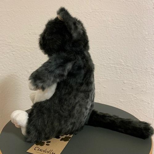【個別販売商品002】カドリー 仔ねこ ぬいぐるみ ちびソメ（Chibisome） 灰トラ【ソメゴロー／Cuddly／ヌイグルミ／猫／仔猫／日本製】の画像