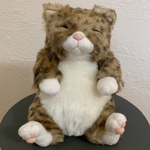 【個別販売商品002】カドリー　仔ねこ　ぬいぐるみ　ちびピン（Chibipin）　茶トラ【ピンカートン／Cuddly／ヌイグルミ／猫／仔猫／日本製】