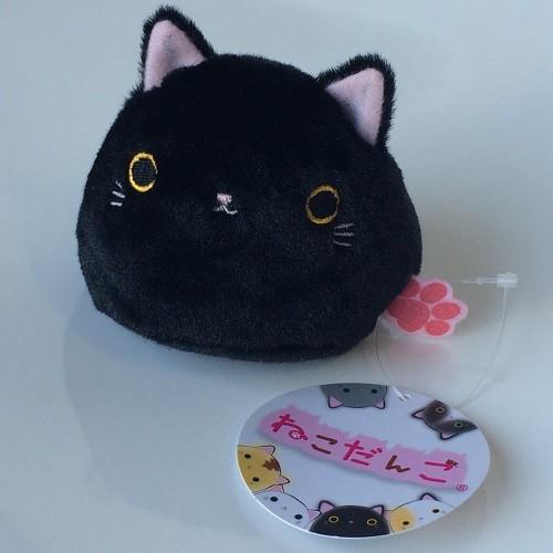 ねこだんご くろ ぬいぐるみ 手のひらサイズ【猫だんご ねこだんご くろ ぬいぐるみ 手のひらサイズ【猫だんご