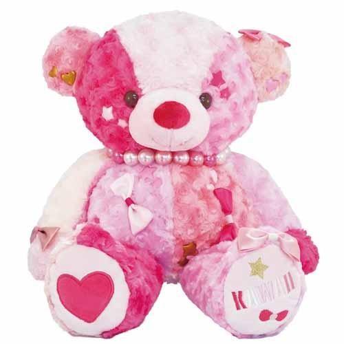 カワイイベア モモ ピンク ぬいぐるみ Lサイズ Kawaiibear Momo L かわいいベア くまぬいぐるみ クマヌイグルミ くま クマ ベア Bear Takeoff 713 677 Select Maruwa 通販 Yahoo ショッピング