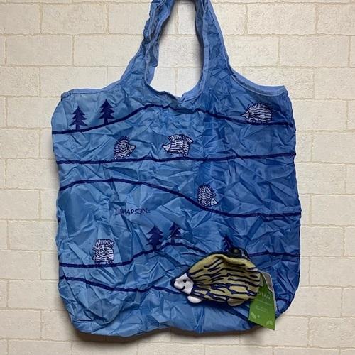 エコバッグ♡レディパネル ポケッタブルエコバッグ(はりねずみ3兄弟・イエロー)