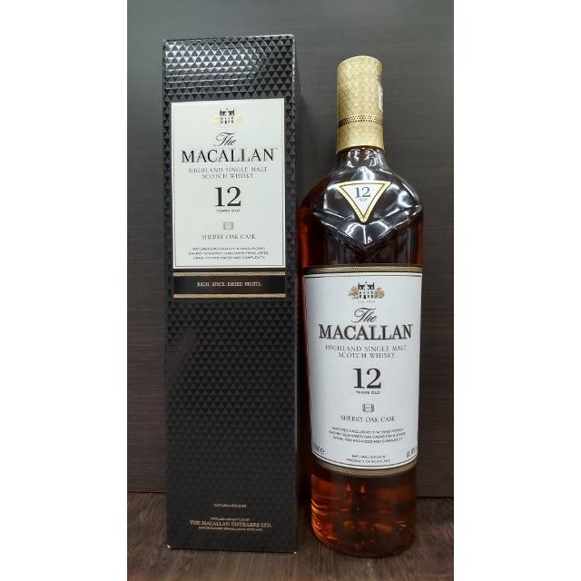 マッカラン シェリーオーク 12年 700ml [並行輸入品] : まるや酒店 EC